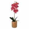 New 🌟 Mikasa® 16 Inch Faux Orchid in Tan Pot, Rosewood 🎁 -Mikasa Sales 2023 16 inch faux orchid in tan pot rosewood 5293730 1