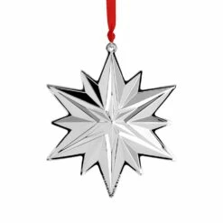 Cheapest 🎁 Gorham® 2019 Sterling Snowflake Ornament 50th Anniversary Edition 💯