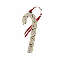 Top 10 💯 Wallace® 2021 Gold Plated and Enameled 🍬 Candy Cane Ornament 41st Edition 🤩