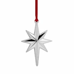 Outlet 💯 Mikasa® 2021 Silver Plated Star Ornament 1st Edition 🎉 -Mikasa Sales 2023 2021 silver plated star ornament 1st edition 5282181L 3