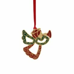 Buy 🛒 Wallace® 2022 Gold Plated and Enameled Angel Ornament 13th Edition ✨ -Mikasa Sales 2023 2022 gold plated and enameled angel ornament 13th edition 5292005L 5