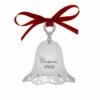 Best Pirce 🥰 Towle® 2022 Silver Plated Pierced Bell Ornament, 43rd Edition 🔥