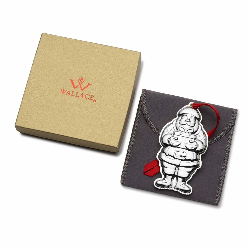 Best Pirce ✔️ Wallace® 2022 Sterling Santa Ornament 6th Edition ✨ 5 Best Pirce ✔️ Wallace® 2022 Sterling Santa Ornament 6th Edition ✨ - Image 3