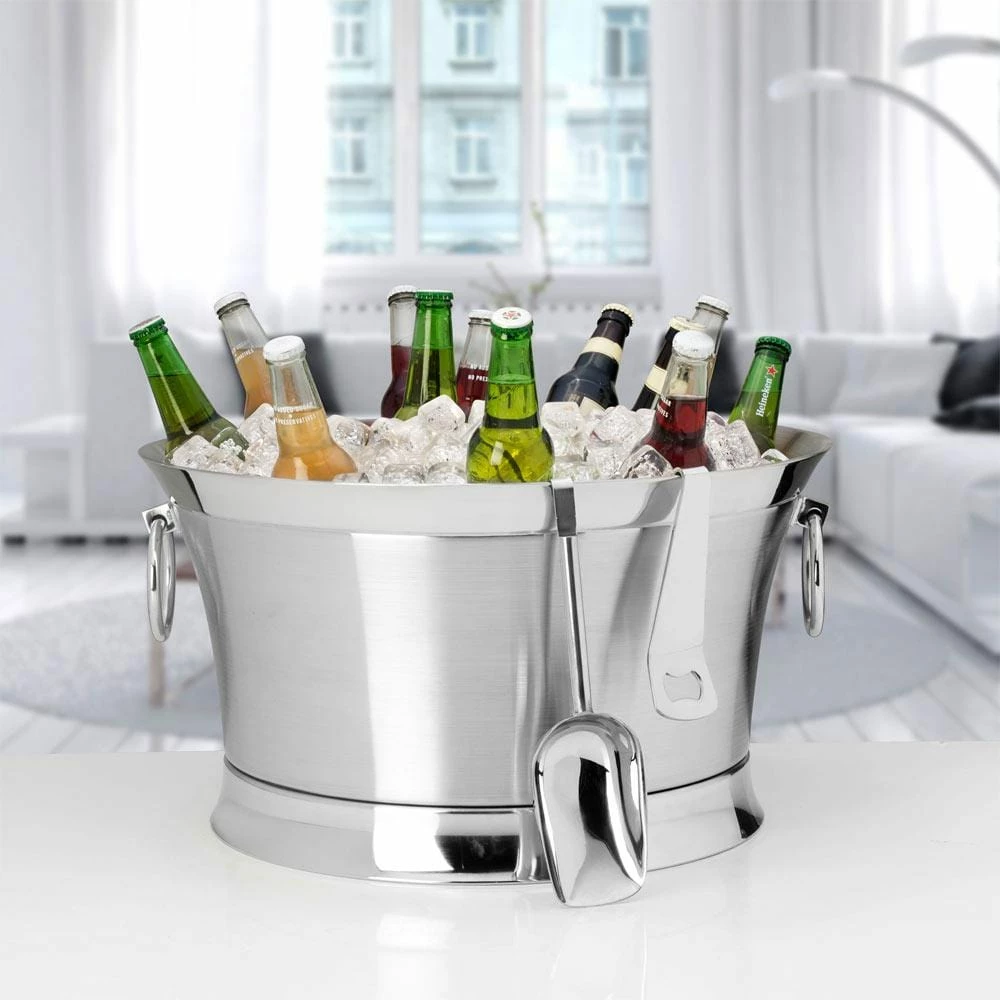 Wholesale 🎁 Mikasa® 30 Quart Double Wall Beverage Tub with Stand and Tools 🔥 4 Wholesale 🎁 Mikasa® 30 Quart Double Wall Beverage Tub with Stand and Tools 🔥 - Image 2