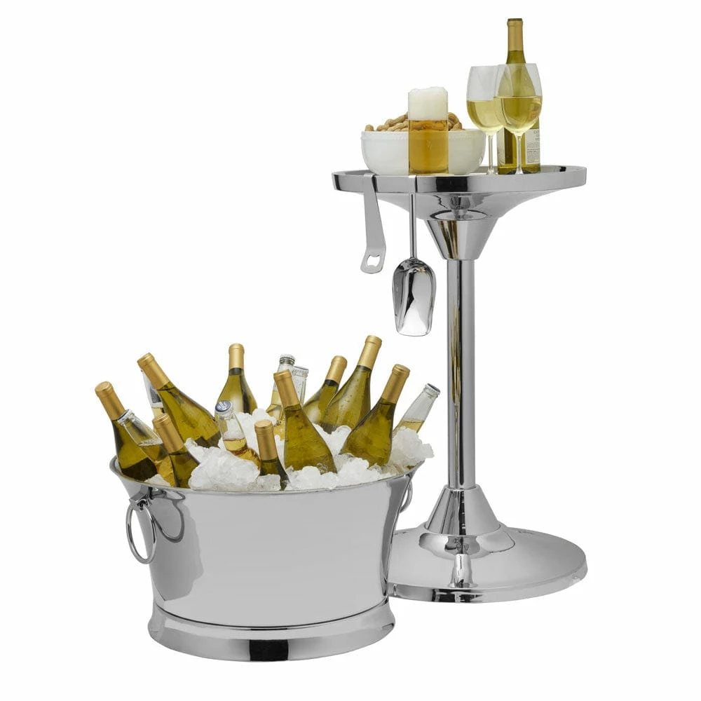 Wholesale 🎁 Mikasa® 30 Quart Double Wall Beverage Tub with Stand and Tools 🔥 7 Wholesale 🎁 Mikasa® 30 Quart Double Wall Beverage Tub with Stand and Tools 🔥 - Image 5