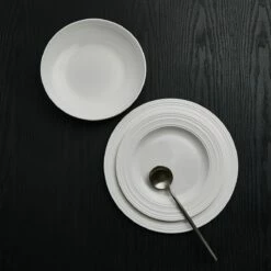 Coupon 🛒 Mikasa® Swirl Bone 12 Piece Dinnerware Set with Pasta Bowls, Service for 4 🥰 -Mikasa Sales 2023 5289381 LF5