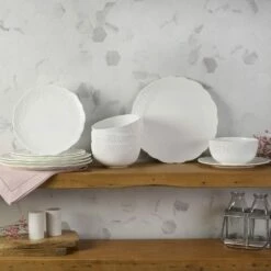 Brand new 👏 Mikasa® Abigail 12 Piece Dinnerware Set, Service for 4 🎁 12 Brand new 👏 Mikasa® Abigail 12 Piece Dinnerware Set, Service for 4 🎁 -Mikasa Sales 2023 abigail 12 piece dinnerware set service for 4 5293928 3