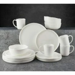 Wholesale ⌛ Mikasa® Adelaide 16 Piece Dinnerware Set, Service for 4 ⌛ -Mikasa Sales 2023 adelaide 16 piece dinnerware set service for 4 5281051 3