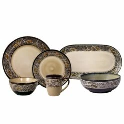 Top 10 🌟 Gourmet Basics® Alexandria Service for 8 with Serveware 👏