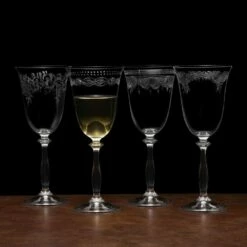 Cheap 👏 Mikasa® Amelia Set of 4 White Wine Glasses 😍 -Mikasa Sales 2023 amelia set of 4 white wine glasses 5282434 3