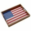 Promo 🎁 Gourmet Basics® American Flag Lazy Susan Serve Tray 💯 -Mikasa Sales 2023 american flag lazy susan serve tray 5266467 1