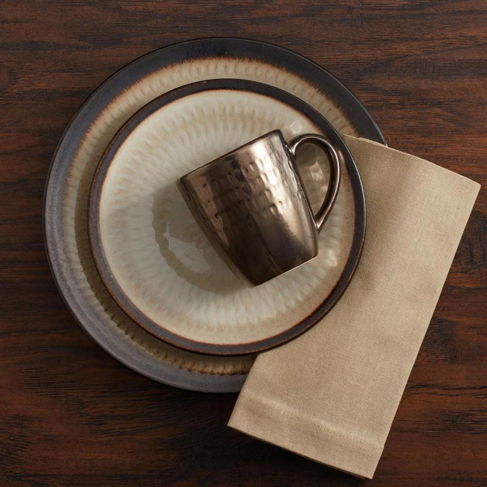 Top 10 ⭐ Gourmet Basics® Anastasia Cream 16 Piece Dinnerware Set, Service for 4 😍 4 Top 10 ⭐ Gourmet Basics® Anastasia Cream 16 Piece Dinnerware Set, Service for 4 😍 - Image 2