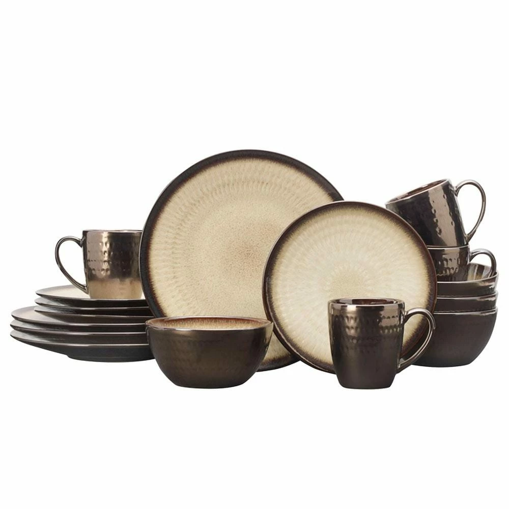 Top 10 ⭐ Gourmet Basics® Anastasia Cream 16 Piece Dinnerware Set, Service for 4 😍 3 Top 10 ⭐ Gourmet Basics® Anastasia Cream 16 Piece Dinnerware Set, Service for 4 😍