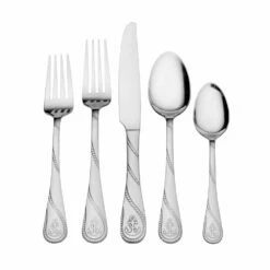 Top 10 🔥 Wallace® Anchor Coastal 45 Piece Flatware Set, Service for 8 ⌛