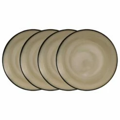 Flash Sale ❤️ Gourmet Basics® Anissa Set of 4 Dinner Plates 🎉