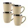 Coupon 🌟 Gourmet Basics® Anissa Set of 4 Mugs ✨ -Mikasa Sales 2023 anissa set of 4 mugs K4KN210 215 1