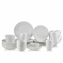 Best deal ⭐ Mikasa® Annabel 40 Piece Dinnerware Set, Service for 8 🛒