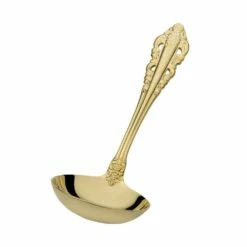 Wholesale 👍 Wallace® Antique Baroque Gold Plated Gravy Ladle ✔️