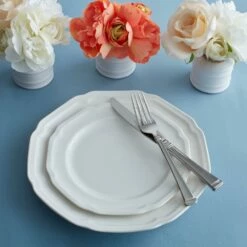 Hot Sale 🌟 Mikasa® Antique White 5 Piece Place Setting 👍 -Mikasa Sales 2023 antique white 5 piece place setting HK400 705 3