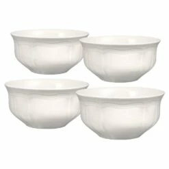 Discount 🥰 Mikasa® Antique White Cereal Bowl, Set of 4 🥰
