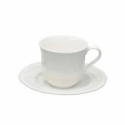 Flash Sale 🥰 Mikasa® Antique White Tea Cup and Saucer Set 🎉