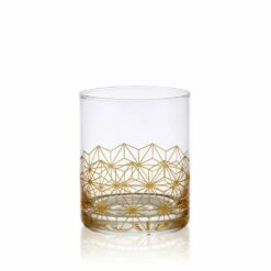 Deals 🔔 Mikasa® Art Deco Set of 4 Gold Double Old Fashioned Whiskey Glasses ⌛ -Mikasa Sales 2023 art deco set of 4 gold double old fashioned glasses 5275051 4