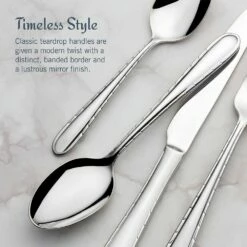 Promo 🎉 Mikasa® Arturo 16 Piece Flatware Set, Service for 4 😍 12 Promo 🎉 Mikasa® Arturo 16 Piece Flatware Set, Service for 4 😍 -Mikasa Sales 2023 arturo 16 piece flatware set service for 4 5292124 4