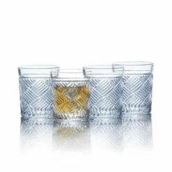 Top 10 🎁 Mikasa® Ballard Braid Set of 4 Double Old Fashioned Glasses 🤩