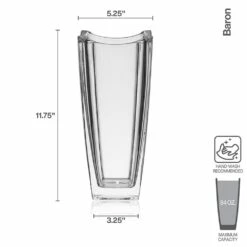 Best deal ⭐ Mikasa® Baron Crystal Vase 🔥 -Mikasa Sales 2023 baron crystal vase 5296639 5