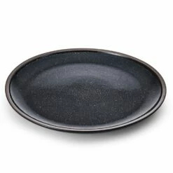 Best Sale 👍 Mikasa® Barrett Black Round Platter 😉 -Mikasa Sales 2023 barrett black round platter 5290850 3