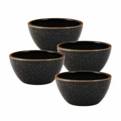 Best reviews of 🔔 Mikasa® Barrett Black Set of 4 Soup Cereal Bowls 🎉