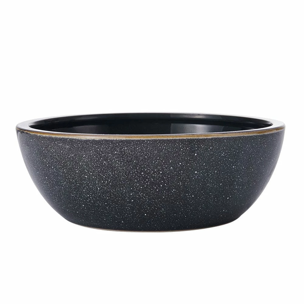 New 👏 Mikasa® Barrett Black Vegetable Serve Bowl 🧨 3 New 👏 Mikasa® Barrett Black Vegetable Serve Bowl 🧨