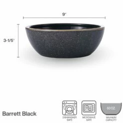 New 👏 Mikasa® Barrett Black Vegetable Serve Bowl 🧨 9 New 👏 Mikasa® Barrett Black Vegetable Serve Bowl 🧨 -Mikasa Sales 2023 barrett black vegetable serve bowl 5290853 3