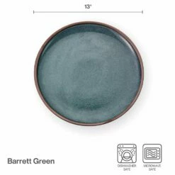 Best reviews of 🥰 Mikasa® Barrett Green Round Platter 🧨 -Mikasa Sales 2023 barrett green round platter 5290842 4