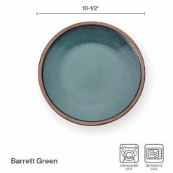 Wholesale 🔥 Mikasa® Barrett Green Set of 4 Dinner Plates 🥰 -Mikasa Sales 2023 barrett green set of 4 dinner plates K45290836 5