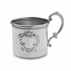 Best deal 👏 Empire Silver™ Beaded Raised Design Pewter Baby Cup 🎉