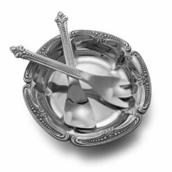 Coupon 😉 Wilton Armetale® Belle Mont Medium 3 Piece Salad Serving Set 🎉