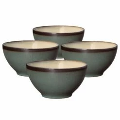 Brand new 🥰 Gourmet Basics® Belmont Set of 4 Blue Soup Cereal Bowls 🎁