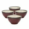 Buy 😀 Gourmet Basics® Belmont Set of 4 Red Soup Cereal Bowls 💯 -Mikasa Sales 2023 belmont set of 4 red soup cereal bowls K45091102 1