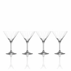 Budget 🌟 Mikasa® Berlin Set of 4 Martini Glasses ❤️