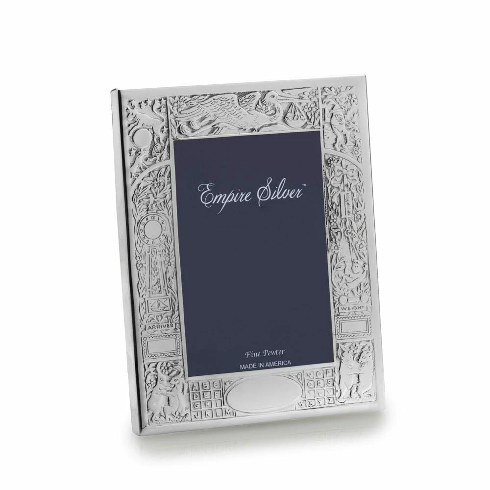 Best deal 🔥 Empire Silver™ Birth Record Pewter Baby Frame 🎁 3 Best deal 🔥 Empire Silver™ Birth Record Pewter Baby Frame 🎁