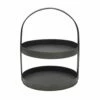 Coupon 🔥 Towle® Living Black Galvanized 2 Tier Serving Tray 🤩 -Mikasa Sales 2023 black galvanized 2 tier serving tray 5271620 1