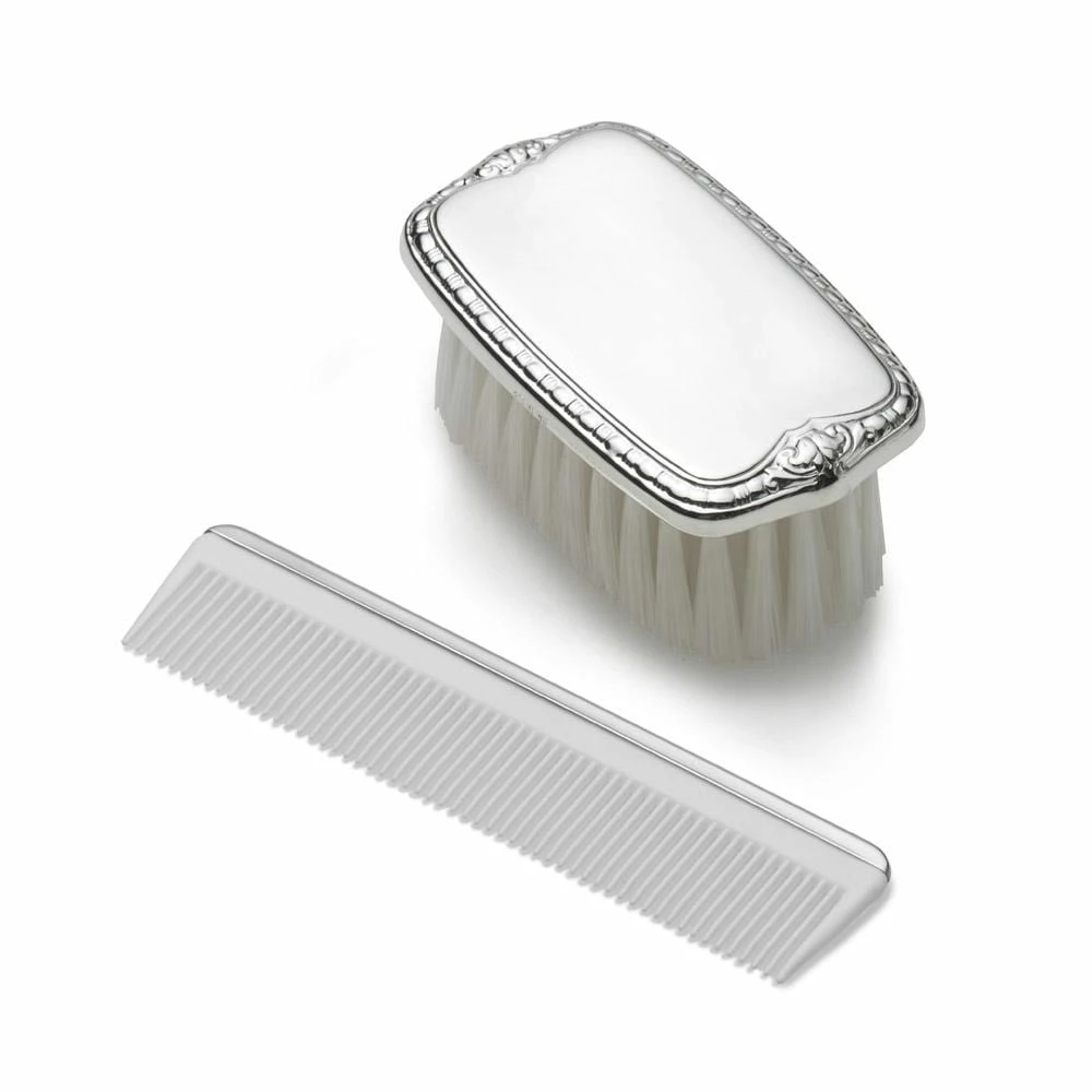 Cheapest 😉 Empire Silver™ Boys Plain Military Sterling Brush Comb Set 😉 3 Cheapest 😉 Empire Silver™ Boys Plain Military Sterling Brush Comb Set 😉