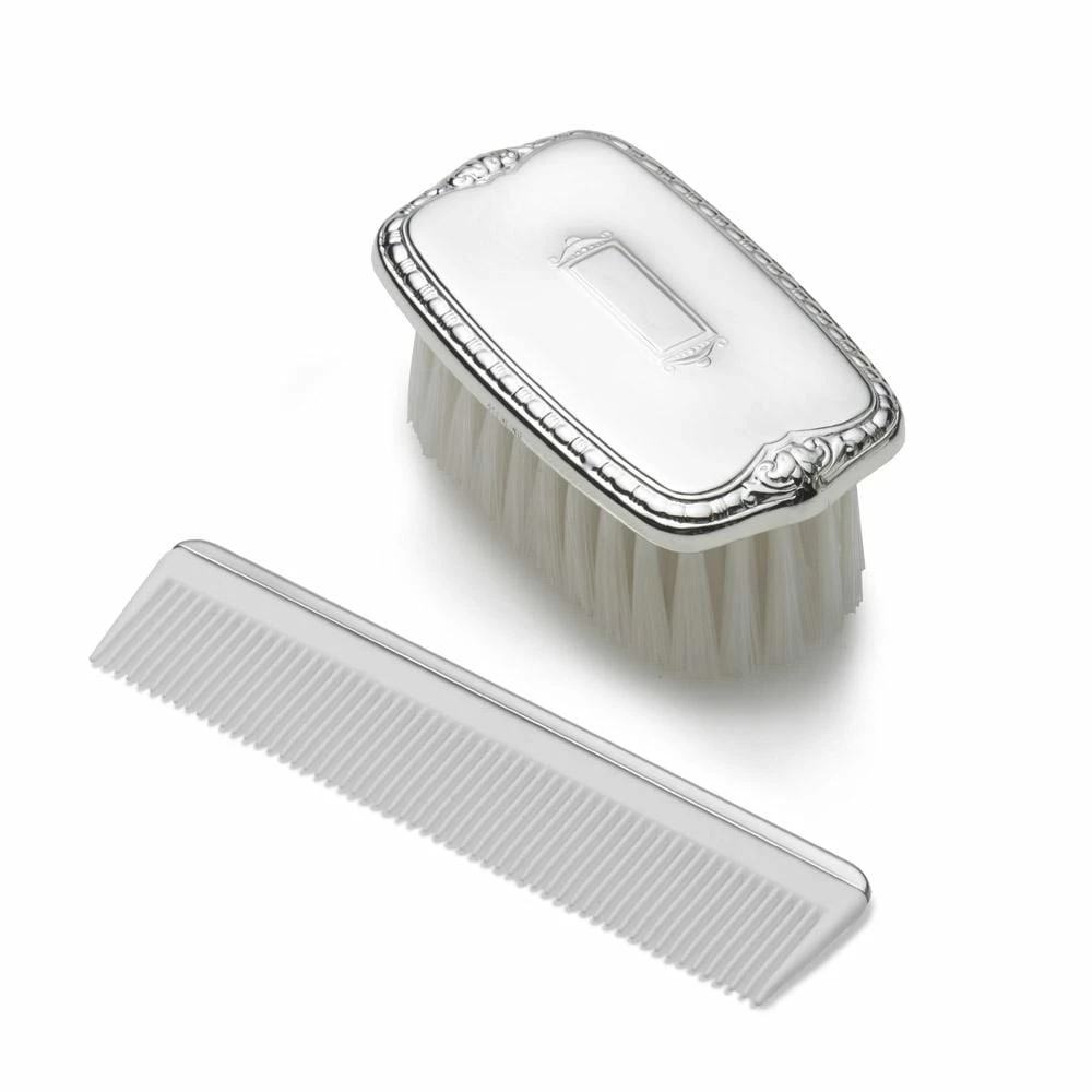 Cheapest 😀 Empire Silver™ Boys Shield Design Military Sterling Brush Comb Set 🔥 3 Cheapest 😀 Empire Silver™ Boys Shield Design Military Sterling Brush Comb Set 🔥
