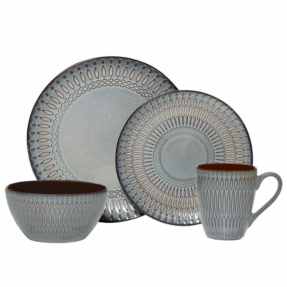 Coupon ⭐ Gourmet Basics® Broadway 16 Piece Dinnerware Set, Service for 4 👏 3 Coupon ⭐ Gourmet Basics® Broadway 16 Piece Dinnerware Set, Service for 4 👏