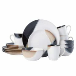Wholesale 🎉 Gourmet Basics® Caden 16 Piece Dinnerware Set, Service for 4 😉
