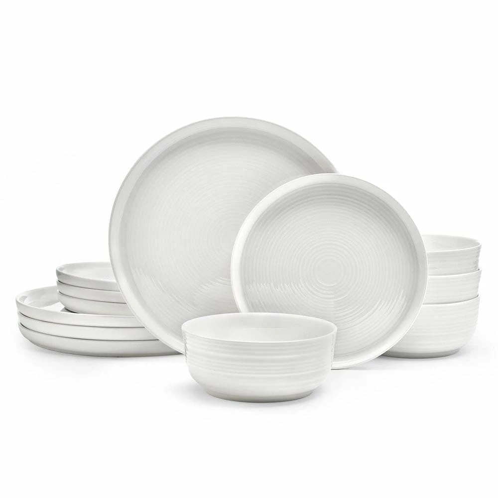 Brand new 👏 Mikasa® Callie 12 Piece Dinnerware Set, Service for 4 😍 3 Brand new 👏 Mikasa® Callie 12 Piece Dinnerware Set, Service for 4 😍