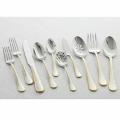 Mikasa Sales 2023 -Mikasa Sales 2023 cameo gold 65 piece flatware set service for 12 5116725 2