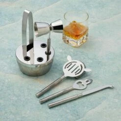 Promo 👍 Mikasa® Cheers® 6 Piece Stainless Steel Bar Tool Set 🧨 -Mikasa Sales 2023 cheers 6 piece stainless steel bar tool set 5254465 3