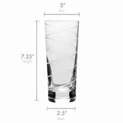 Flash Sale 😍 Mikasa® Cheers® Set of 4 Highball Glasses 🎁 -Mikasa Sales 2023 cheers set of 4 highball glasses SW910 412 7